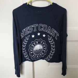 Women’s Longsleeve West Coast Crop Top